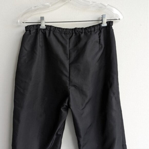 Nike black cropped athletic pants - Picture 4 of 5